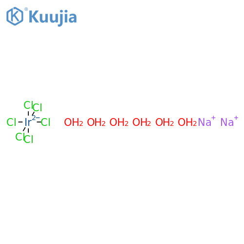 Sodium Hexachloroiridate(IV) n-Hydrate structure
