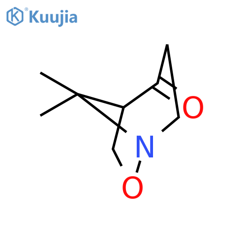 7-Oxa-1-azabicyclo[3.2.1]octan-4-one, 8,8-dimethyl- structure