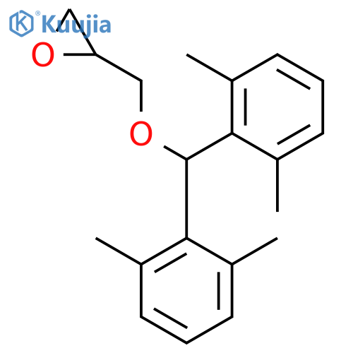 Bis(2,6-dimethylphenyl)methoxymethyl-Oxirane (9CI) structure
