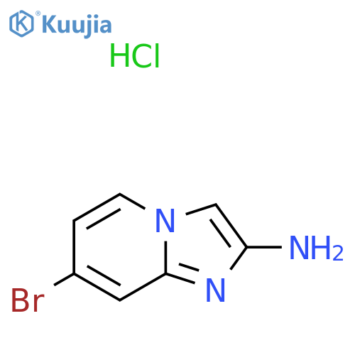 7-Bromoimidazo[1,2-a]pyridin-2-amine hydrochloride structure