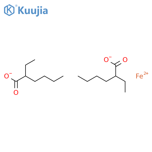 Hexanoic acid,2-ethyl-, iron salt (1:?) structure