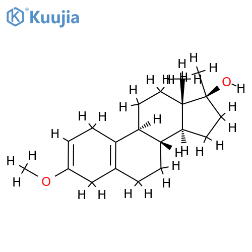 3-Methoxy-17-methylestra-2,5(10)-dien-17β-ol structure