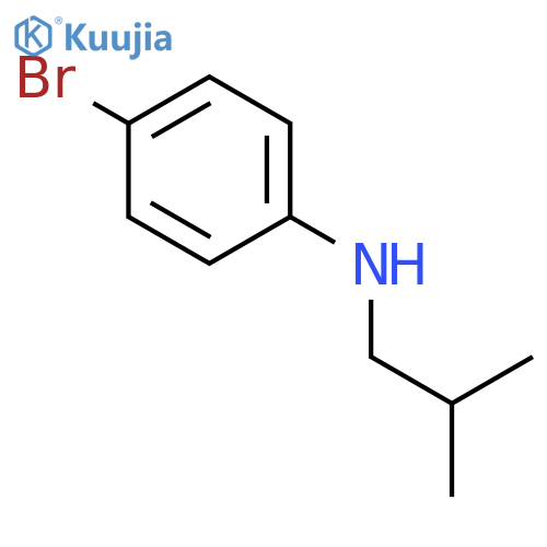 4-Bromo-N-isobutylaniline structure