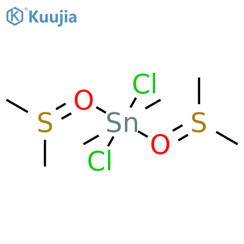 Dichlorodimethylbis(dimethyl Sulfoxide)tin(iv) structure