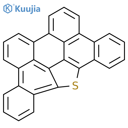 Dibenzo[5,6:7,8]pentapheno[13,14-bcd]thiophene(9CI) structure