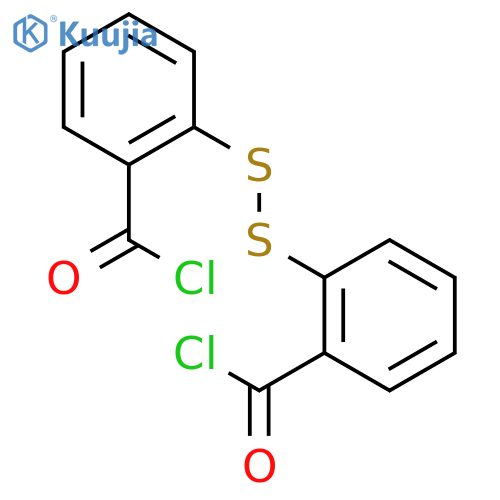 2,2'-Disulfanediyldibenzoyl Chloride structure