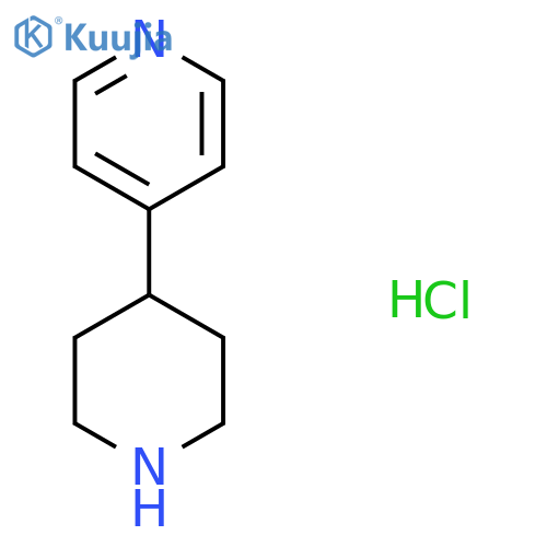 4-(Piperidin-4-yl)pyridine hydrochloride structure