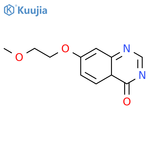7-(2-methoxyethoxy)-3,4-dihydroquinazolin-4-one structure