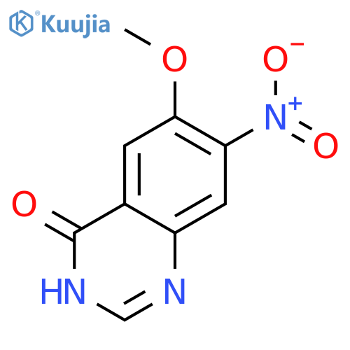 6-Methoxy-7-nitroquinazolin-4(3H)-one structure