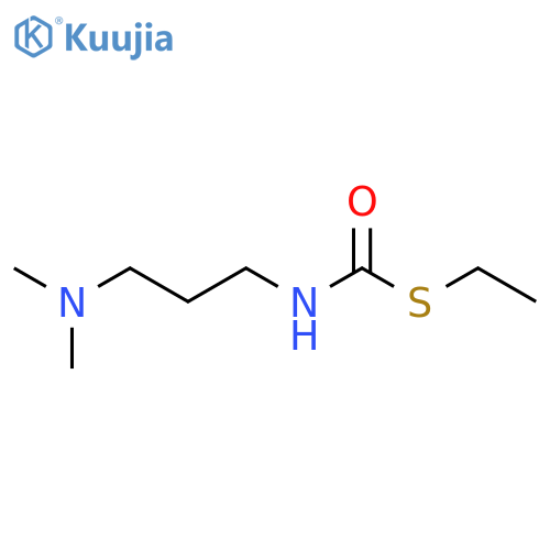 Carbamothioic acid,[3-(dimethylamino)propyl]-, S-ethyl ester (9CI) structure