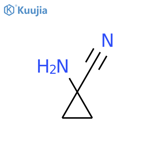 1-aminocyclopropane-1-carbonitrile structure