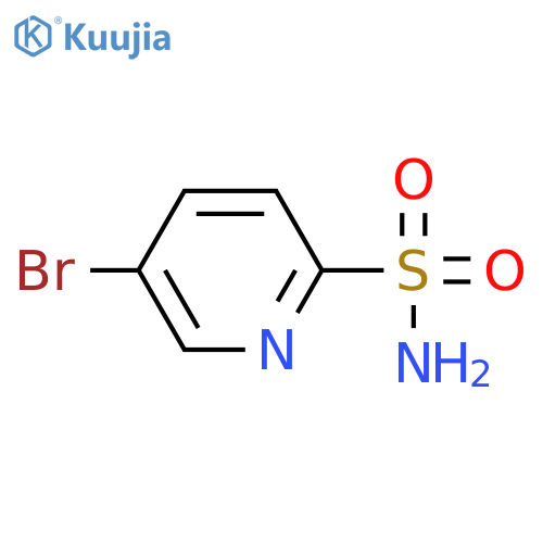 5-Bromopyridine-2-sulfonamide structure