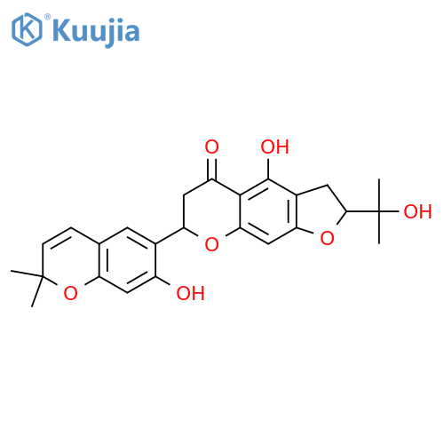 Cudraflavanone H; (2R,2''ξ)-form structure