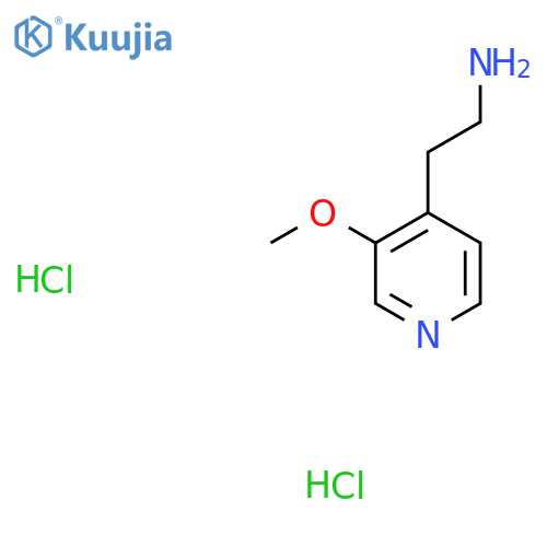 2-(3-Methoxy-pyridin-4-yl)-ethylamine dihydrochloride structure