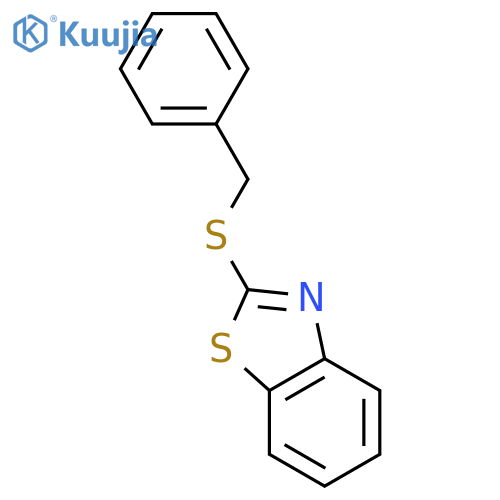 2-(benzylsulfanyl)-1,3-benzothiazole structure