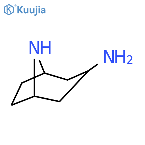 8-Azabicyclo[3.2.1]octan-3-amine,(3-exo)- structure