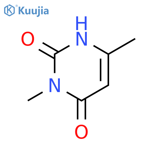 3,6-dimethyl-1,2,3,4-tetrahydropyrimidine-2,4-dione structure