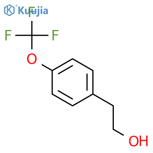 2-(4-(Trifluoromethoxy)phenyl)ethanol structure