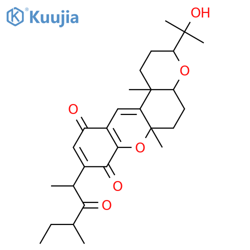Cochlioquinone A; 11-Deoxy, 7,11-didehydro, 20-ketone, O-de-Ac structure