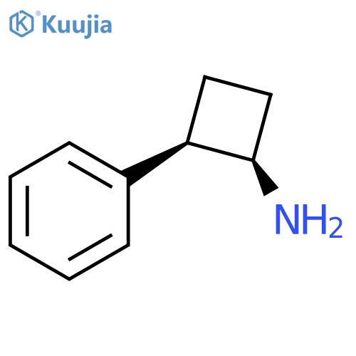 rac-(1R,2R)-2-phenylcyclobutan-1-amine structure