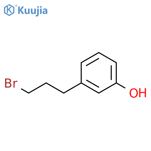 Phenol, 3-(3-bromopropyl)- structure