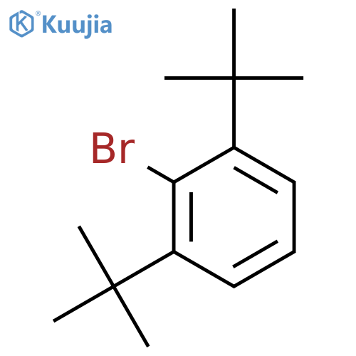 Benzene, 2-bromo-1,3-bis(1,1-dimethylethyl)- structure