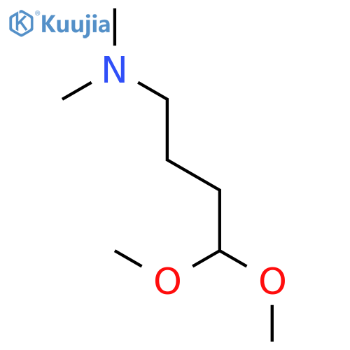 4-(N,N-Dimethylamino)butanal Dimethyl Acetal structure