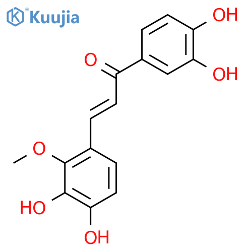 3,3',4,4'-Tetrahydroxy-2-methoxychalcone structure