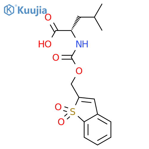 N-Bsmoc-L-leucine structure