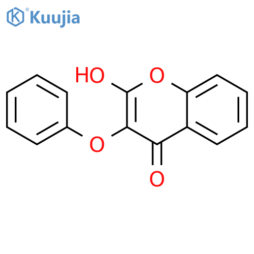 2H-1-Benzopyran-2-one,4-hydroxy-3-phenoxy- structure