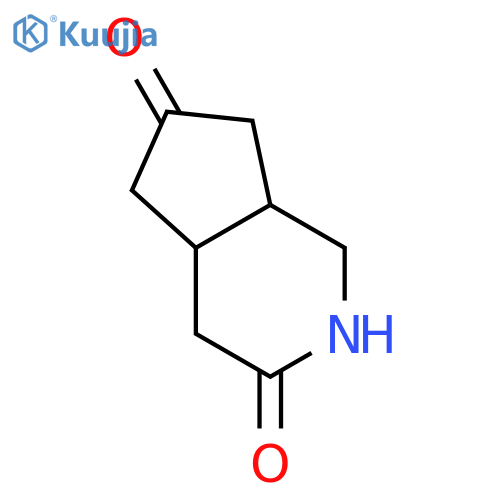 cis-2,4,4a,5,7,7a-hexahydro-1H-cyclopenta[c]pyridine-3,6-dione structure