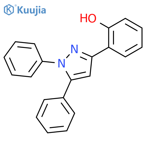 Phenol, 2-(1,5-diphenyl-1H-pyrazol-3-yl)- structure