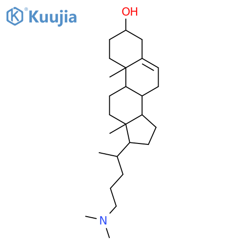 Chol-5-en-3-ol,24-(dimethylamino)-, (3b)- structure