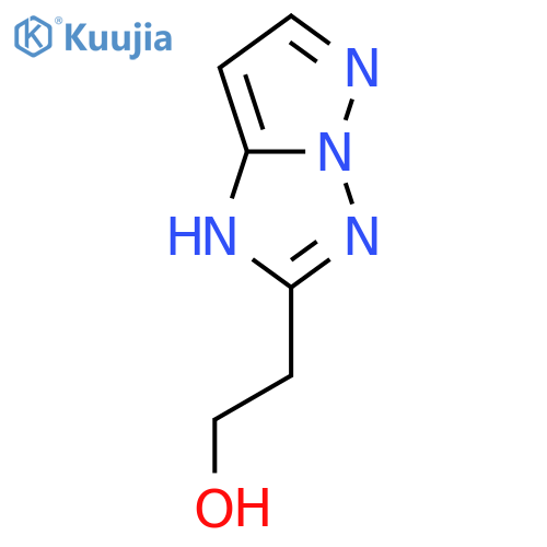 3H-Pyrazolo[1,5-b][1,2,4]triazole-2-ethanol structure