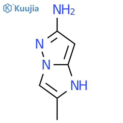 1H-Imidazo[1,2-b]pyrazol-6-amine, 2-methyl- structure