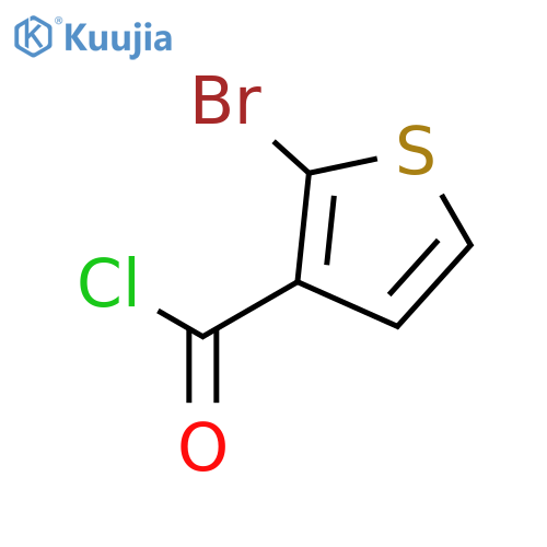 2-Bromothiophene-3-carbonyl chloride structure