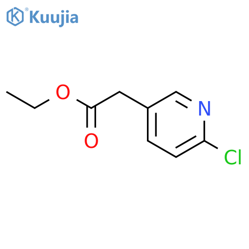 ethyl 2-(6-chloropyridin-3-yl)acetate structure