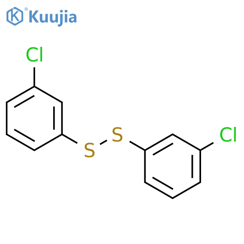 3,3'-Dichlorodiphenyl disulfide structure