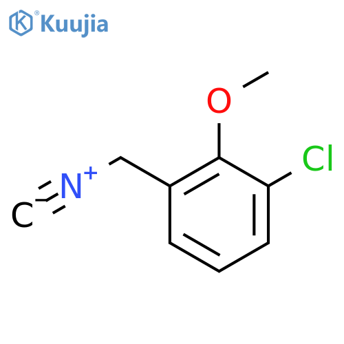 1-chloro-3-(isocyanomethyl)-2-methoxybenzene structure