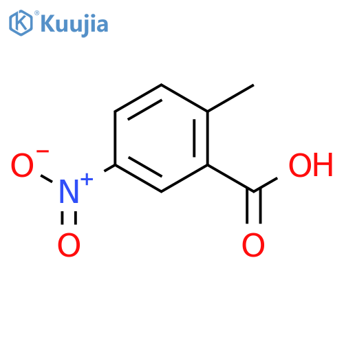 2-methyl-5-nitro-benzoic acid structure