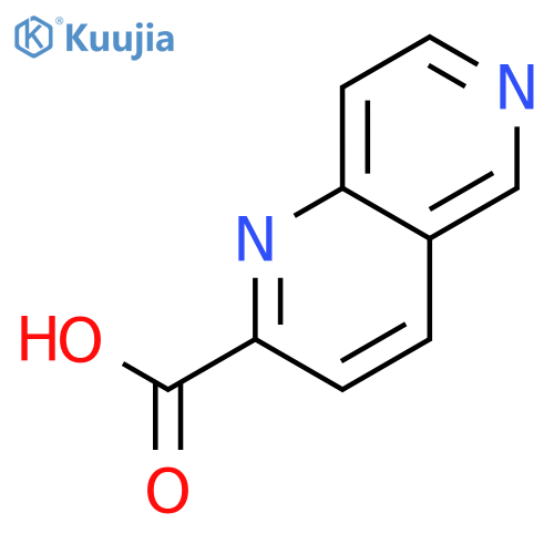 1,6-Naphthyridine-2-carboxylic acid structure