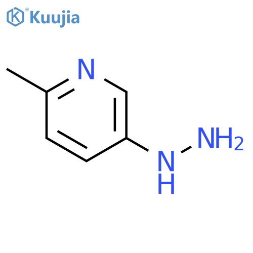 5-Hydrazinyl-2-methylpyridine structure