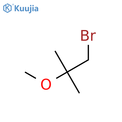 1-bromo-2-methoxy-2-methylpropane structure