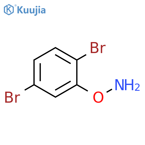 Hydroxylamine, O-(2,5-dibromophenyl)- structure