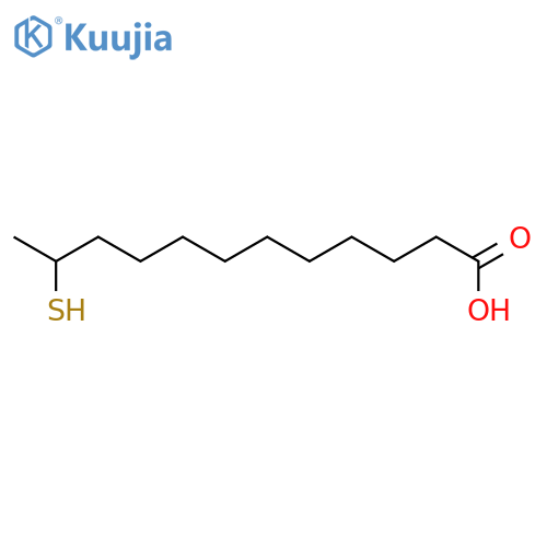 Dodecanoic acid, 11-mercapto- structure