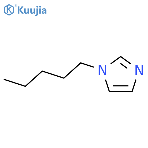 1-Pentylimidazole structure