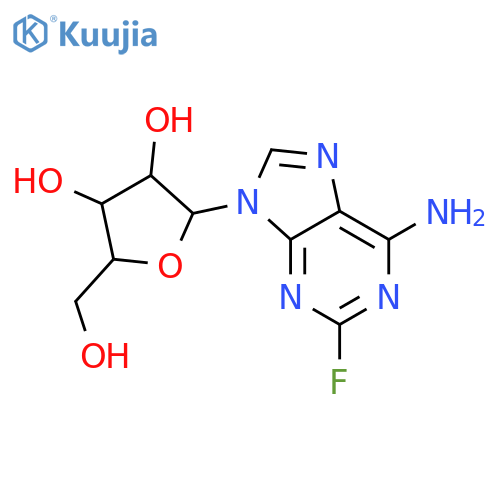 9H-Purin-6-amine,2-fluoro-9-b-D-xylofuranosyl- structure