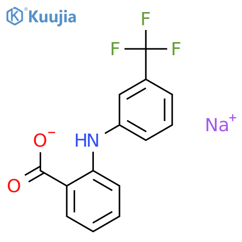 Sodium 2-3-(Trifluoromethyl)phenylaminobenzoate structure