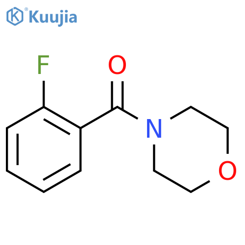 N-(2-Fluorobenzoyl)morpholine structure