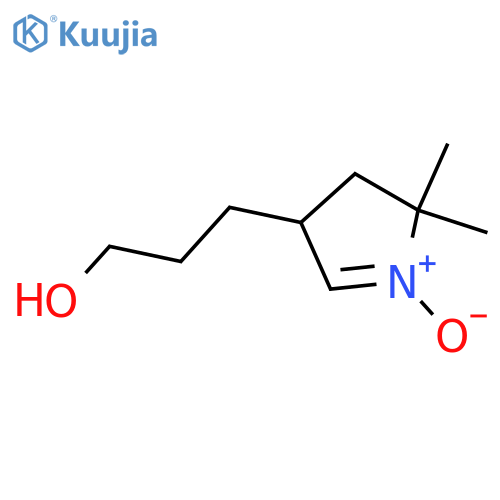 2H-Pyrrole-4-propanol, 3,4-dihydro-2,2-dimethyl-, 1-oxide structure